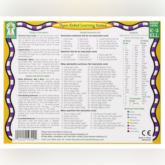 New Sentence Building Kit - Picture 4 of 9